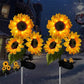 🌻50 % ALENNUS! ☀️ Vedenpitävät auringonkukka-aurinkolamput – Realistiset terälehdet, suojausluokka IP65 ja automaattinen syttyminen 8–12 tunnin kuluttua ☀️🌻