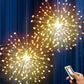 Jouluinen ilotulitus LED-kuparilankamerkkijono