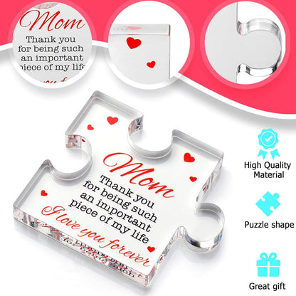 🥳2026 KUUMA MYYNTI🥳💞50K+ MYYTY!🌷🎀 50% ALENNUS! Akryyli kiitosmuistomerkki – Kristallinkirkas, ajaton muotoilu. Erityinen tapa sanoa "rakastan sinua" tänä äitienpäivänä. 💝🕊️