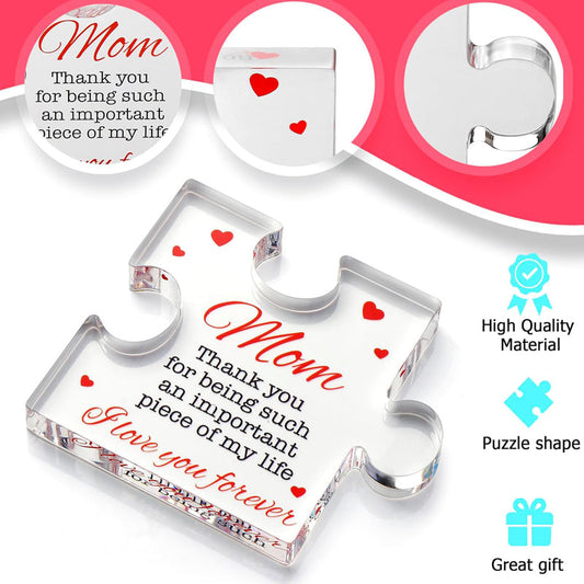 🥳2026 KUUMA MYYNTI🥳💞50K+ MYYTY!🌷🎀 50% ALENNUS! Akryyli kiitosmuistomerkki – Kristallinkirkas, ajaton muotoilu. Erityinen tapa sanoa "rakastan sinua" tänä äitienpäivänä. 💝🕊️