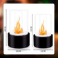 🔥 50% OFF NOW! 🏠 Glass & Metal Tabletop Fireplace – Portable & Smoke-Free – Ethanol burner, cozy ambiance & perfect for indoor or outdoor decor ✨