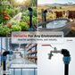 🚰 RAJOITETUN AJAN 49 % ALE! 💧 IBC-säiliön liitinsarja – vuotamaton, sinkkiseoshana, työkaluton, täydellinen ✨.