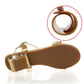 📢📢Viimeinen päivä -50% ALE!!⏰Modische Damen Sandalen – Flacher Absatz, Strass & Metallverzierung 👡 Für Sommer & Alltag.