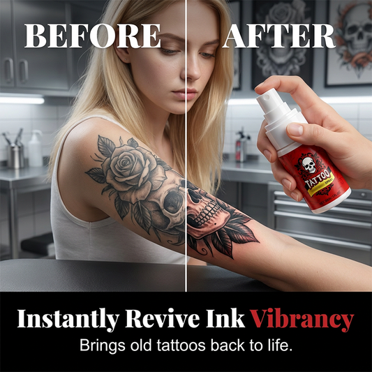 💥 Yli 50 000 kappaletta myyty!💉 Tatuoinnin jälkihoitosuihke – kosteuttaa, elvyttää musteen eloisuuden. 50 % ALE! 🎨✨.