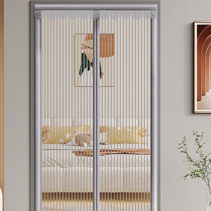 🚪  🧲 Kestävä magneettinen verkkoovi – Itsetiivistyvä ja lemmikkiystävällinen – Helppo asentaa, ei työkaluja – pitää hyönteiset ulkona, päästää raikasta ilmaa sisään – täydellinen terasseille tai takaoville 🌿