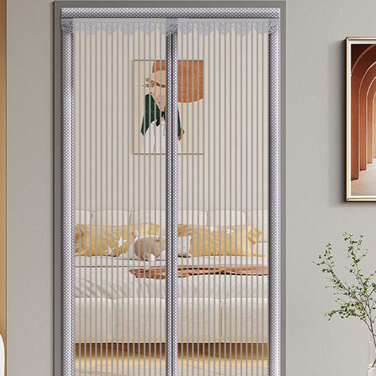 🚪  🧲 Kestävä magneettinen verkkoovi – Itsetiivistyvä ja lemmikkiystävällinen – Helppo asentaa, ei työkaluja – pitää hyönteiset ulkona, päästää raikasta ilmaa sisään – täydellinen terasseille tai takaoville 🌿