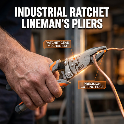🔧 NYT 50 % ALENNUS! ✂️ Räikkäiset kaapeli- ja johdinsakset – Karkaistu teräs ja viputoiminto – Siistit leikkaukset kaapeleille, johdoille ja nippusiteille – Ergonominen kahva helpottaa käyttöä 🛠️✨