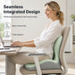 ✨Ergonominen muistivaahtoinen istuintyyny selkätuella