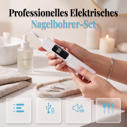 🎁 2+1 GRATIS 💅 Elektrischer Nagelfräser für Nagelpilz & Maniküre – zum Schleifen, Polieren & Entfernen von Gelnägeln✨