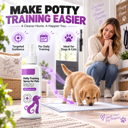 🥳HUIPPUTARJOUS🥳💞Yli 10 000 myytyä! Sisäsiisteyteen opettava suihke – alk. 19,99 €! Ohjaa lemmikkiä, turvallinen ja helppokäyttöinen. Puhtaampi koti – hanki omasi! ✅