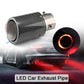 🎁💥 LED-pakoputkenpää – Hiilikuituinen pakoputkenpää liekkiefektivalolla ja äänenvaimennuksella 💨🚙