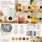 🌿 Automatic Soy Milk Maker & Blender – 1500ml, Filter-Free, 10 Blades & 304 Stainless Steel – Multi-Functional for 4-5 People ⚡