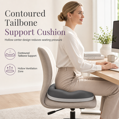 Ergonominen toimistotuolin tyyny paineen lievitykseen