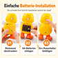 🦆Electric Singing & Dancing Cartoon Duck Toy – Flapping Wings, Colorful LED Lights & Cheerful Rhythms, Interactive Musical Baby Toy for Toddlers Kids