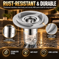 Universal Odor-Proof Floor Drain Core