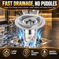 Universal Odor-Proof Floor Drain Core