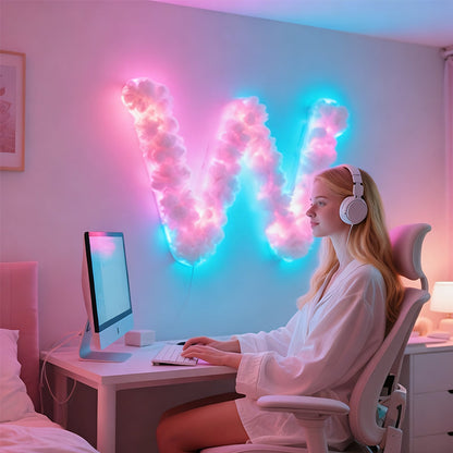 🎅DIY LED-ukkospilvi USB-virransyötöllä