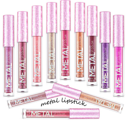 12 Colors Shinning and Long Lasting Waterproof Colourful Lip Gloss