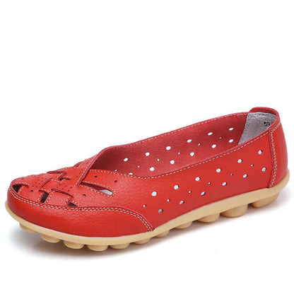 (🔥49% OFF) Ortopediske loafers i pustende lær