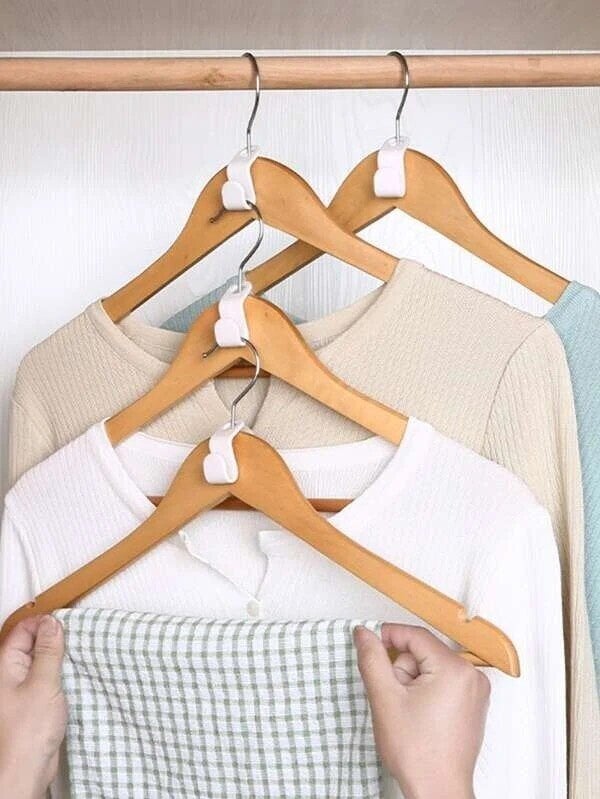 🔥The 2023 The best closet helper】Space-Saving Clothes Hanger Connector Hooks🔥