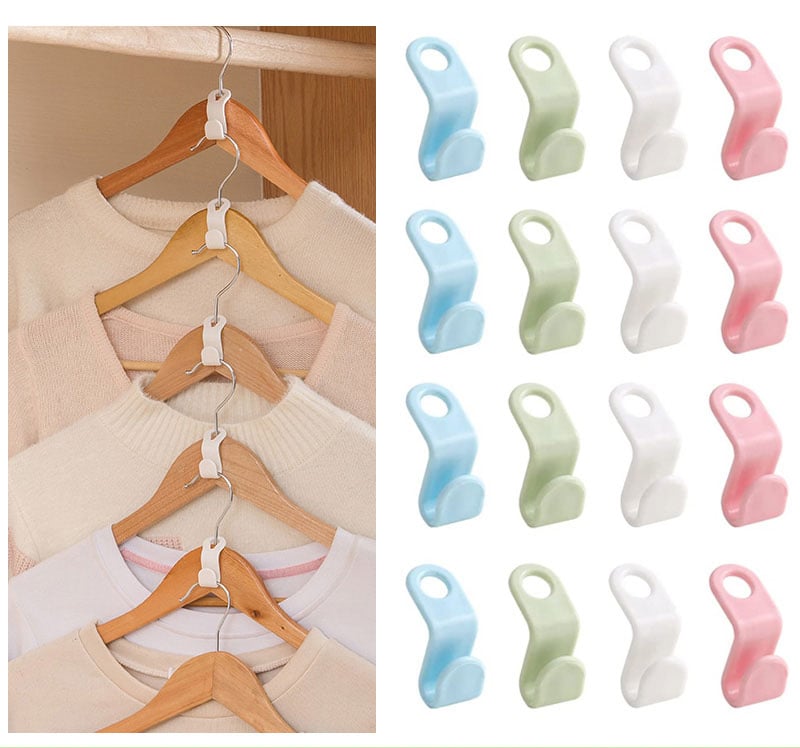 🔥The 2023 The best closet helper】Space-Saving Clothes Hanger Connector Hooks🔥