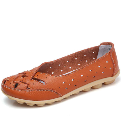 (🔥49% OFF) Ortopediske loafers i pustende lær