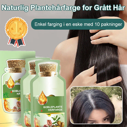 Naturlig plantehårfarge