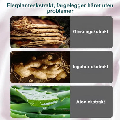 Naturlig plantehårfarge