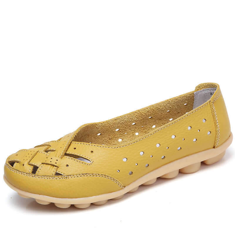 (🔥49% OFF) Ortopediske loafers i pustende lær