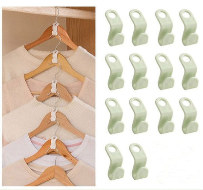 🔥The 2023 The best closet helper】Space-Saving Clothes Hanger Connector Hooks🔥