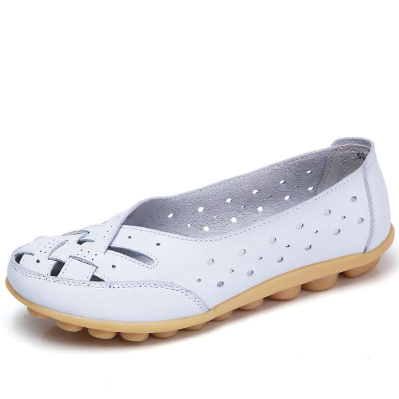 (🔥49% OFF) Ortopediske loafers i pustende lær