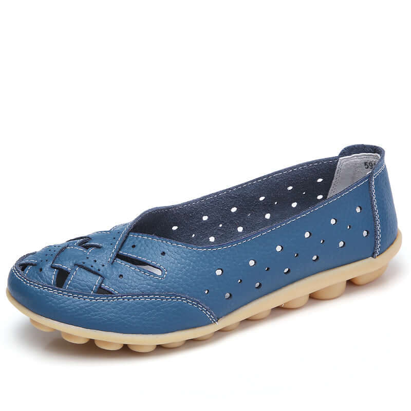 (🔥49% OFF) Ortopediske loafers i pustende lær