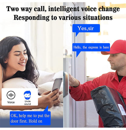 Trådløs Intelligent Video-Dørklokke - GRATIS FRAKT